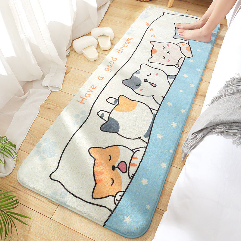 Cartoon Bedside Mat