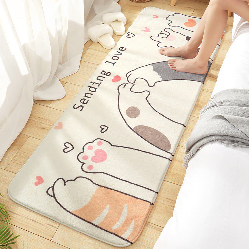 Cartoon Bedside Mat