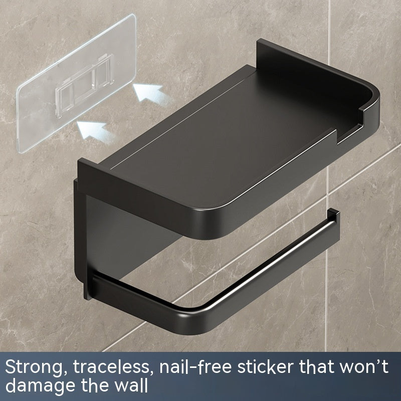 Wall-Mounted Toilet Tissue Box Shelves