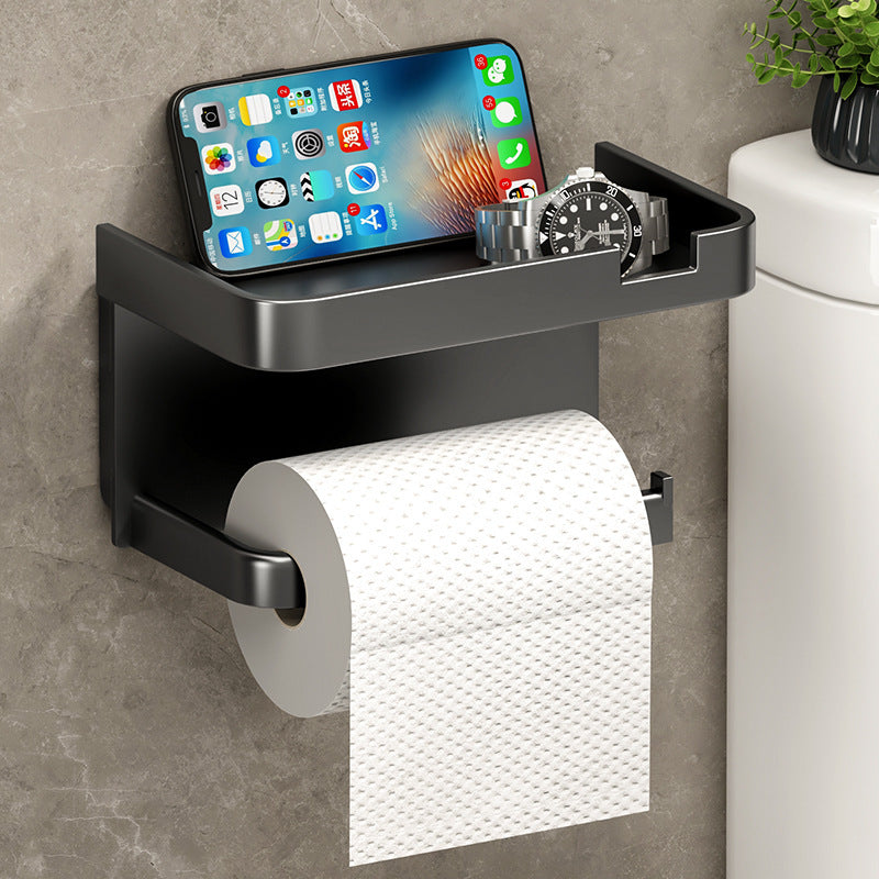Wall-Mounted Toilet Tissue Box Shelves