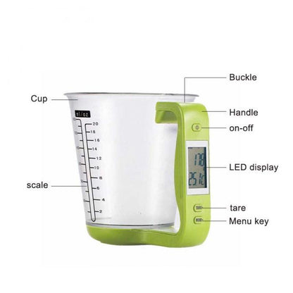 Kitchen Scale Measuring Cup
