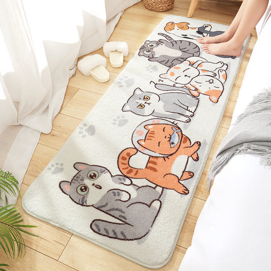 Cartoon Bedside Mat