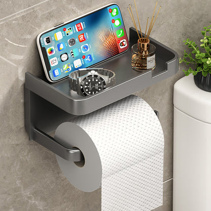 Wall-Mounted Toilet Tissue Box Shelves