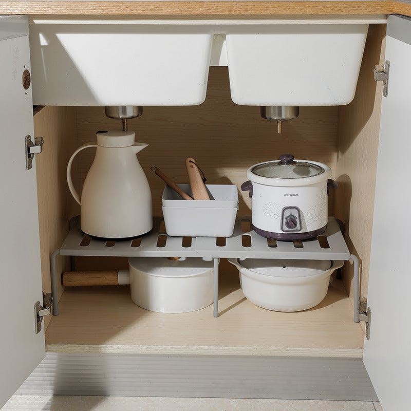 Telescopic Kitchen Supplies Rack