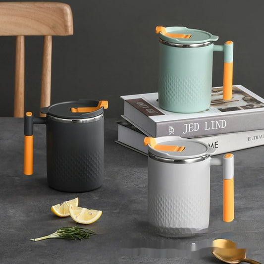 Stainless Steel Liner Mug With Lid